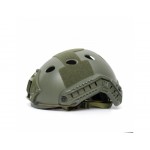 Шлем пластиковый защитный Tactical Base Jump с быстрой затяжкой (Olive) [A.C.M.]